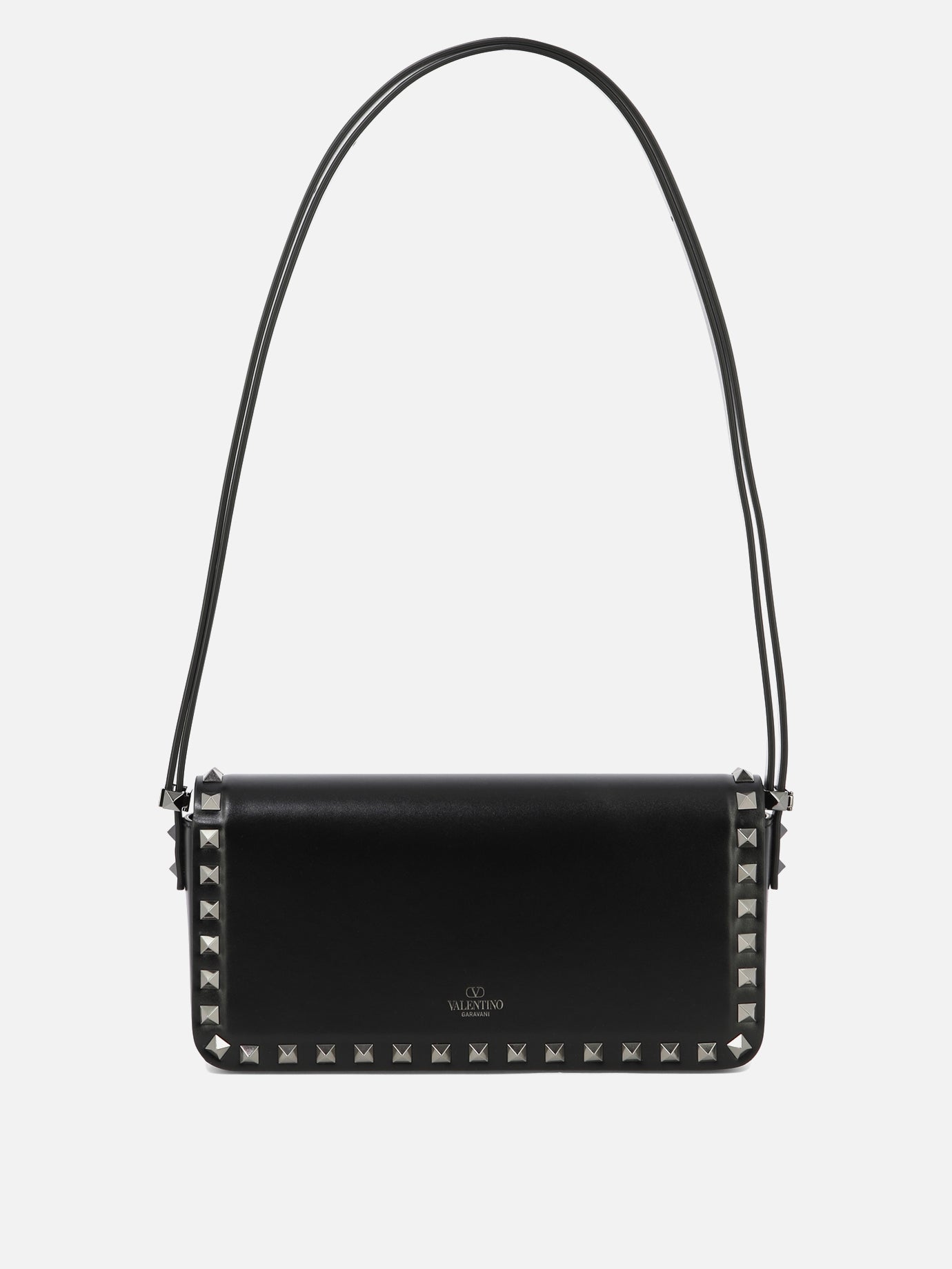 "Rockstud23 East-West" shoulder bag