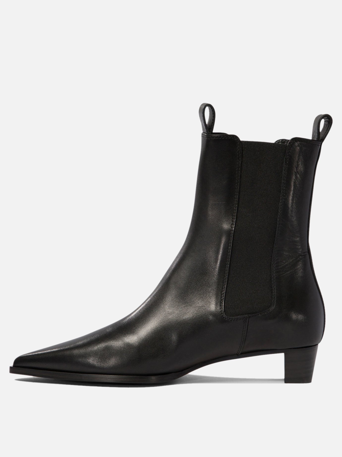 Pull-on boots 100% leather - 70% leather 30% rubber  Black - Aeyde Women | PDP | VIETTI Online Store | Zoom-Modal_3
