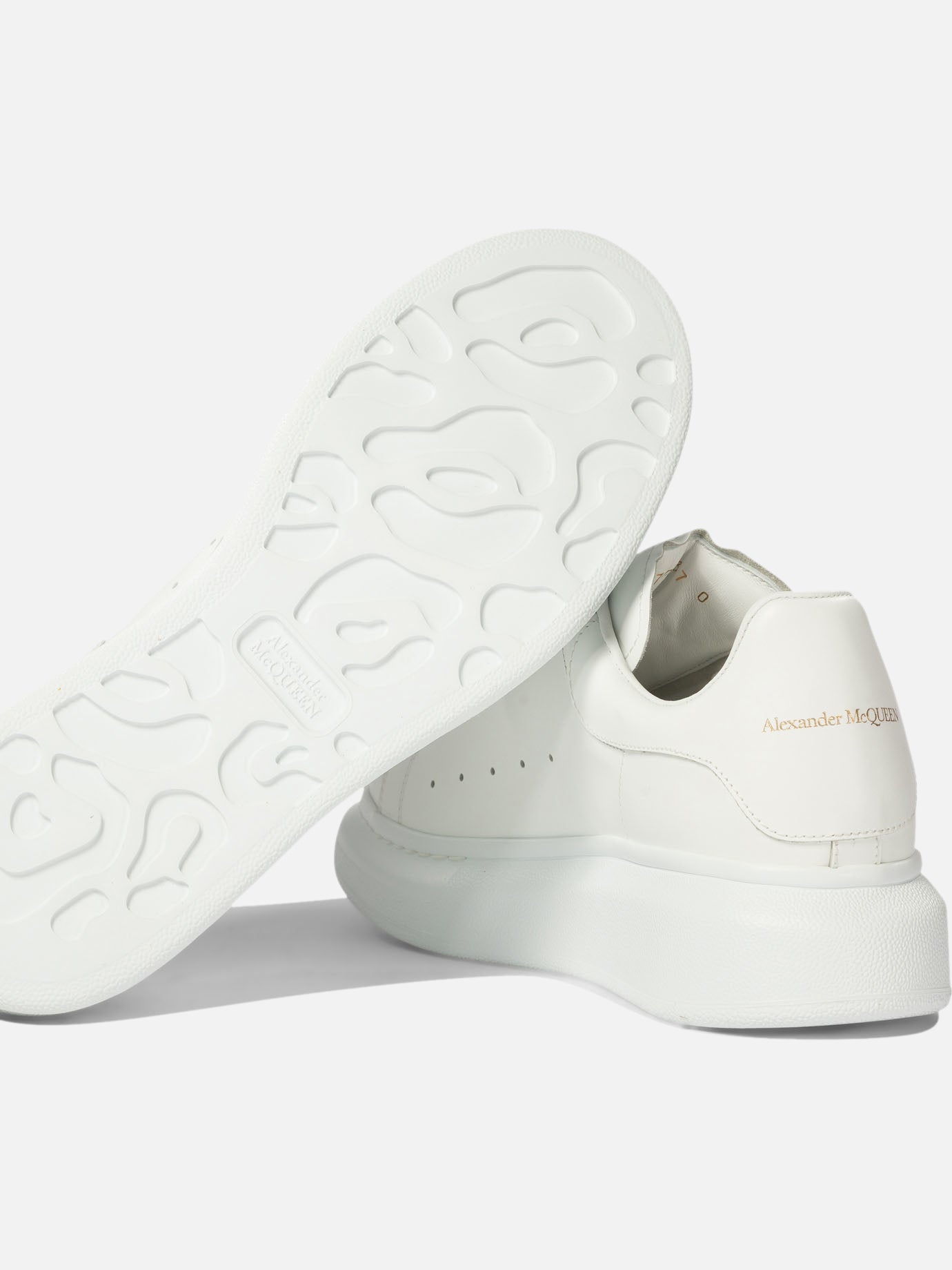 Low top sneakers 100% leather - 100% rubber  White - Alexander McQueen Women | PDP | VIETTI Online Store | Zoom-Modal_5

