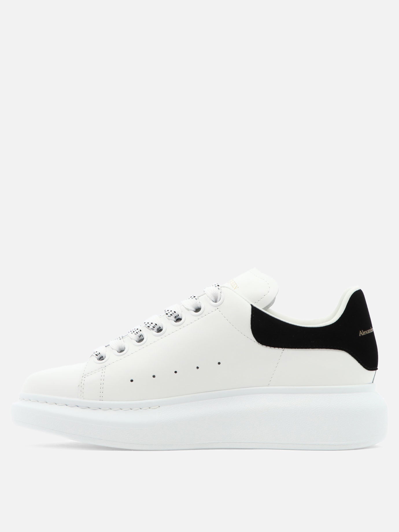 Low top sneakers 100% calf leather - 100% rubber  White - Alexander McQueen Women | PDP | VIETTI Online Store | thumbnail_3