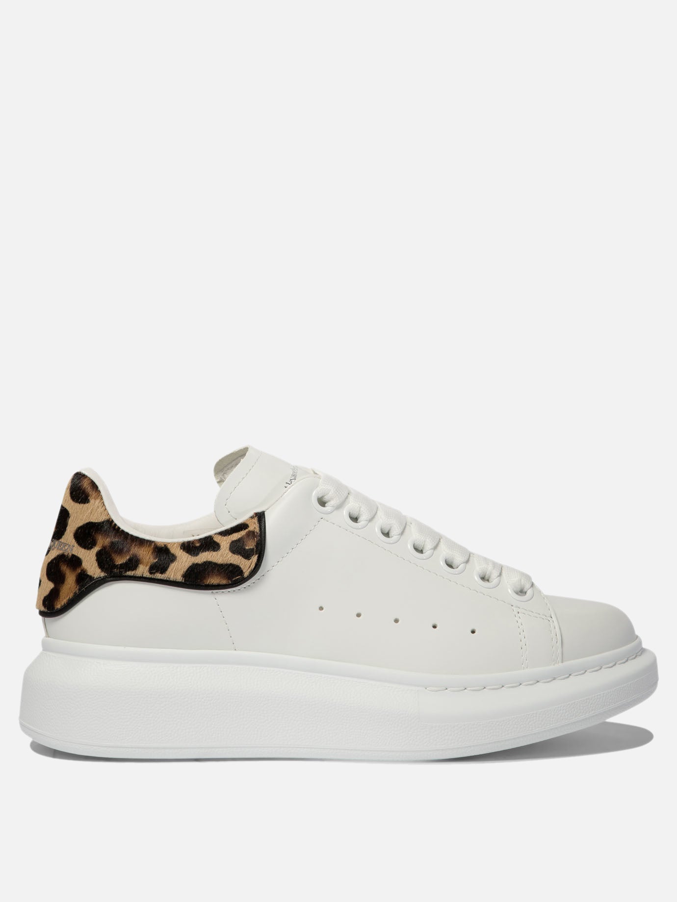 Low top sneakers 100% leather - 100% rubber  White - Alexander McQueen Women | PDP | VIETTI Online Store | thumbnail