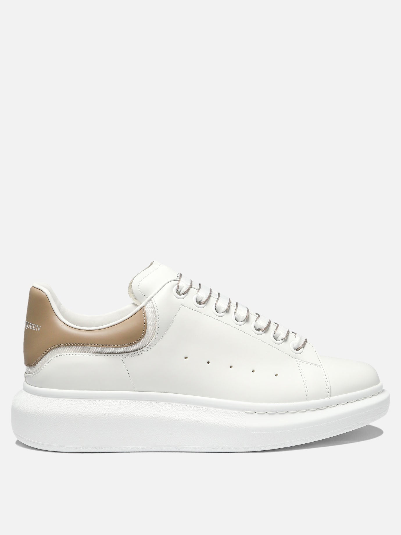 Low top sneakers 100% calf leather - 100% rubber  White - Alexander McQueen Men | PDP | VIETTI Online Store | Zoom-Modal
