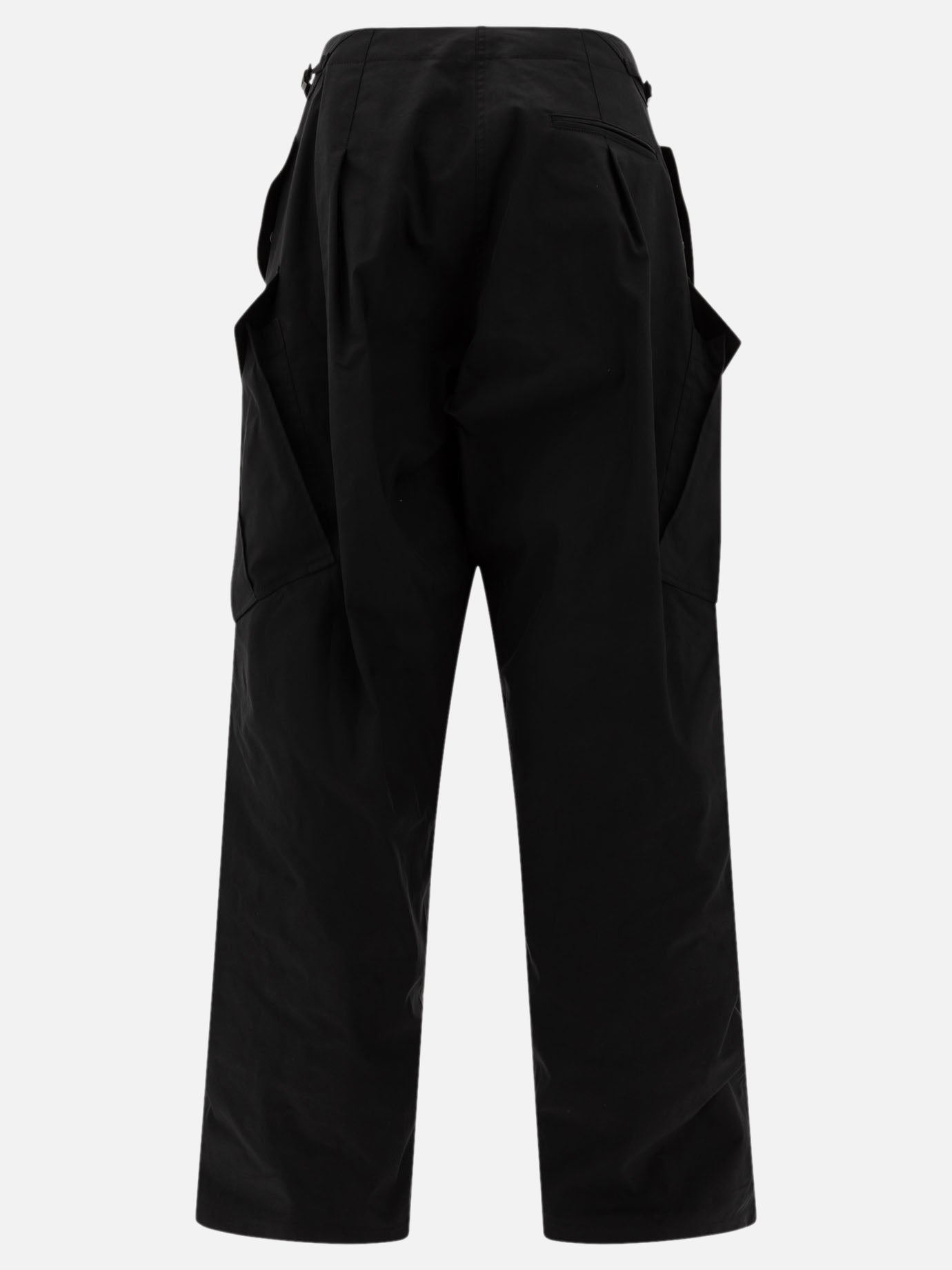 Alexander McQueen Oversize cargo trousers Black