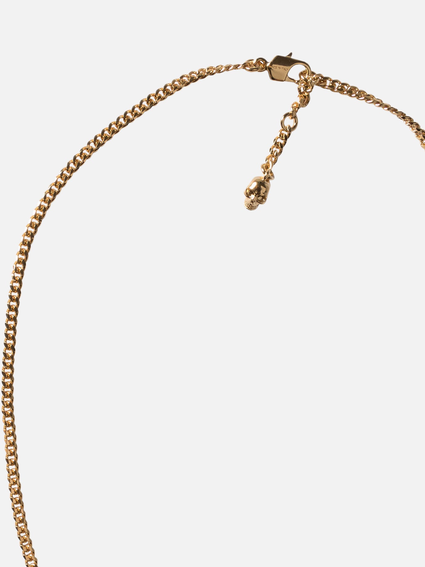 Alexander McQueen "Sovereign Skull" necklace Gold