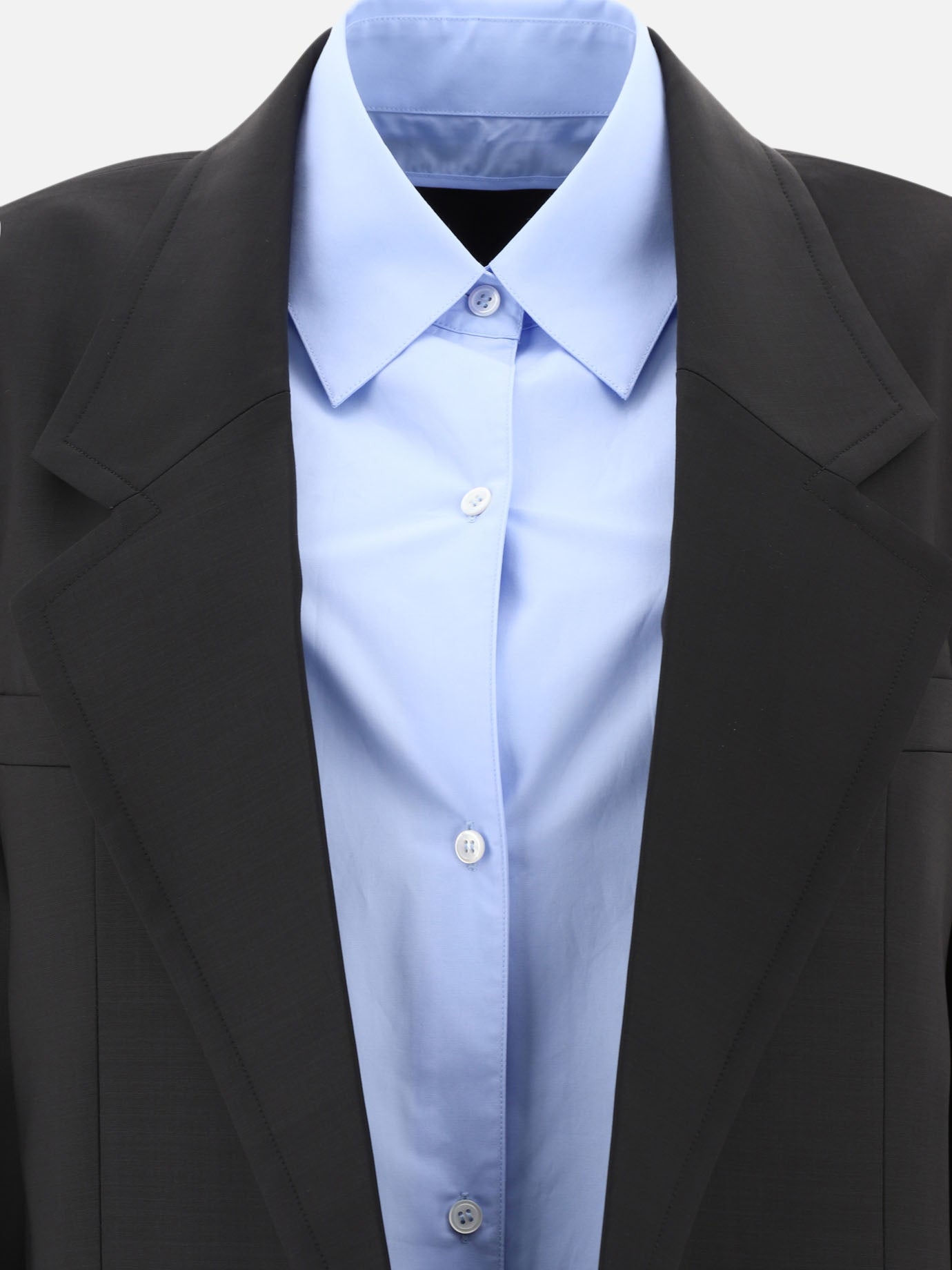 Blazers Solid colour  Black - Alexander Wang Women | PDP | VIETTI Online Store | thumbnail_3
