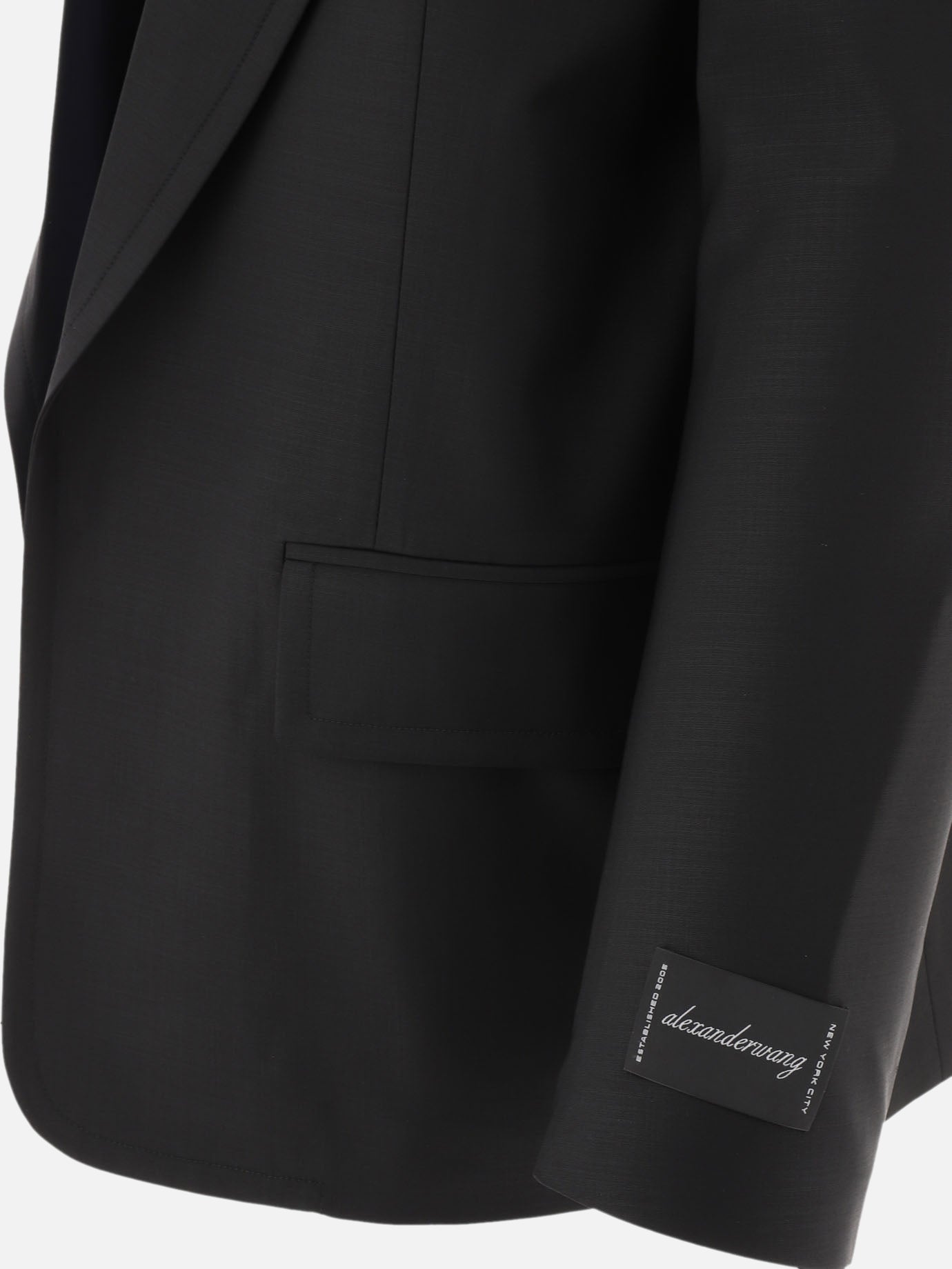 Blazers Solid colour  Black - Alexander Wang Women | PDP | VIETTI Online Store | thumbnail_4
