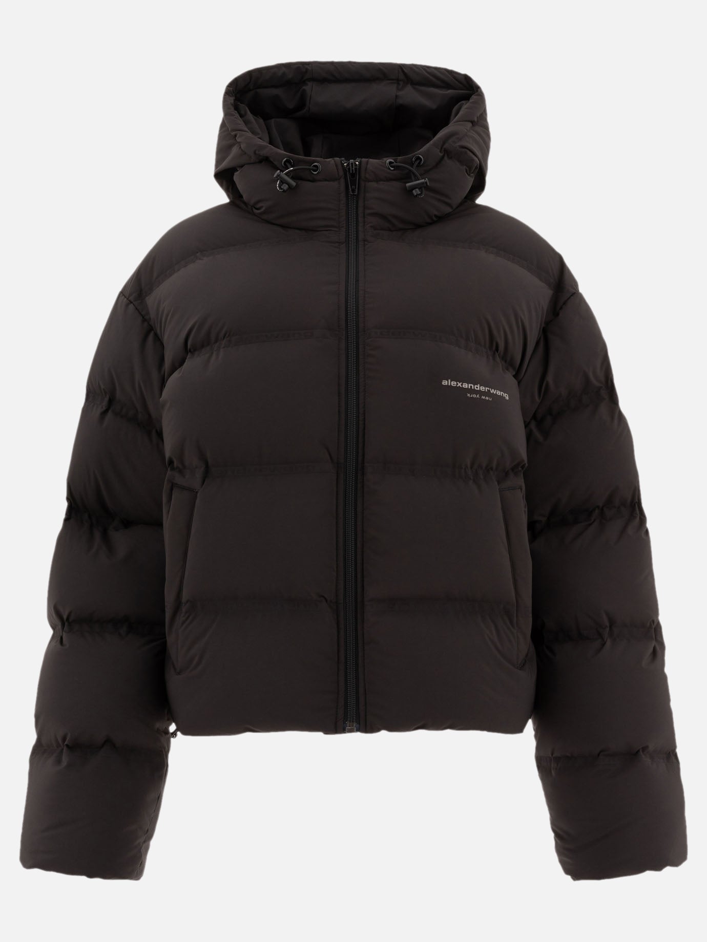 Down jackets Solid colour  Black - Alexander Wang Women | PDP | VIETTI Online Store | Zoom-Modal
