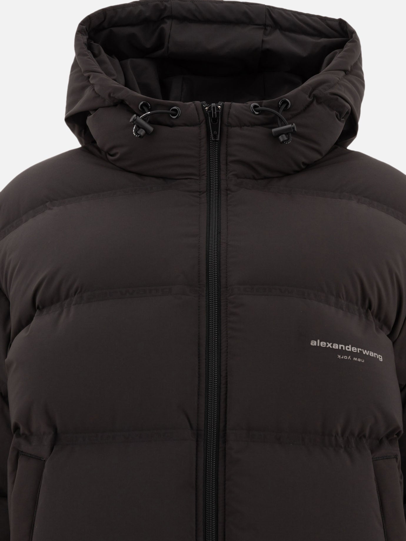 Down jackets Solid colour  Black - Alexander Wang Women | PDP | VIETTI Online Store | Zoom-Modal_3

