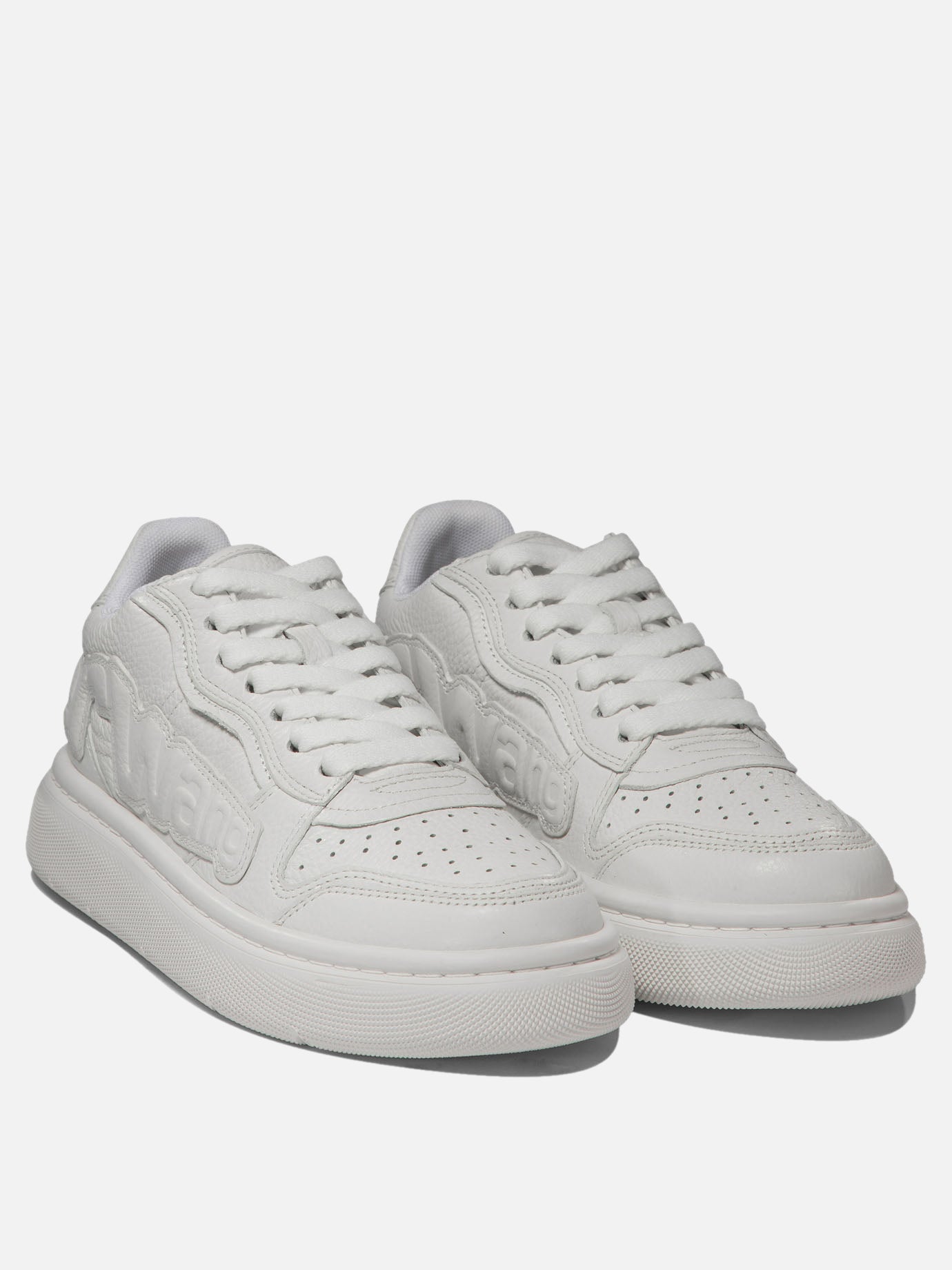 Low top sneakers 100% leather - 100% rubber  White - Alexander Wang Women | PDP | VIETTI Online Store | thumbnail_2