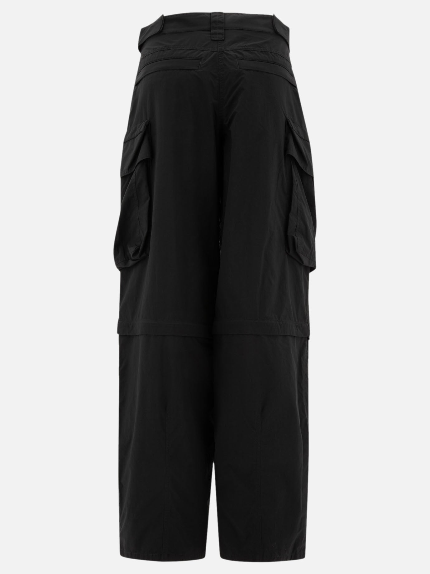 Alexander Wang Cargo trousers with oversize pockets Black