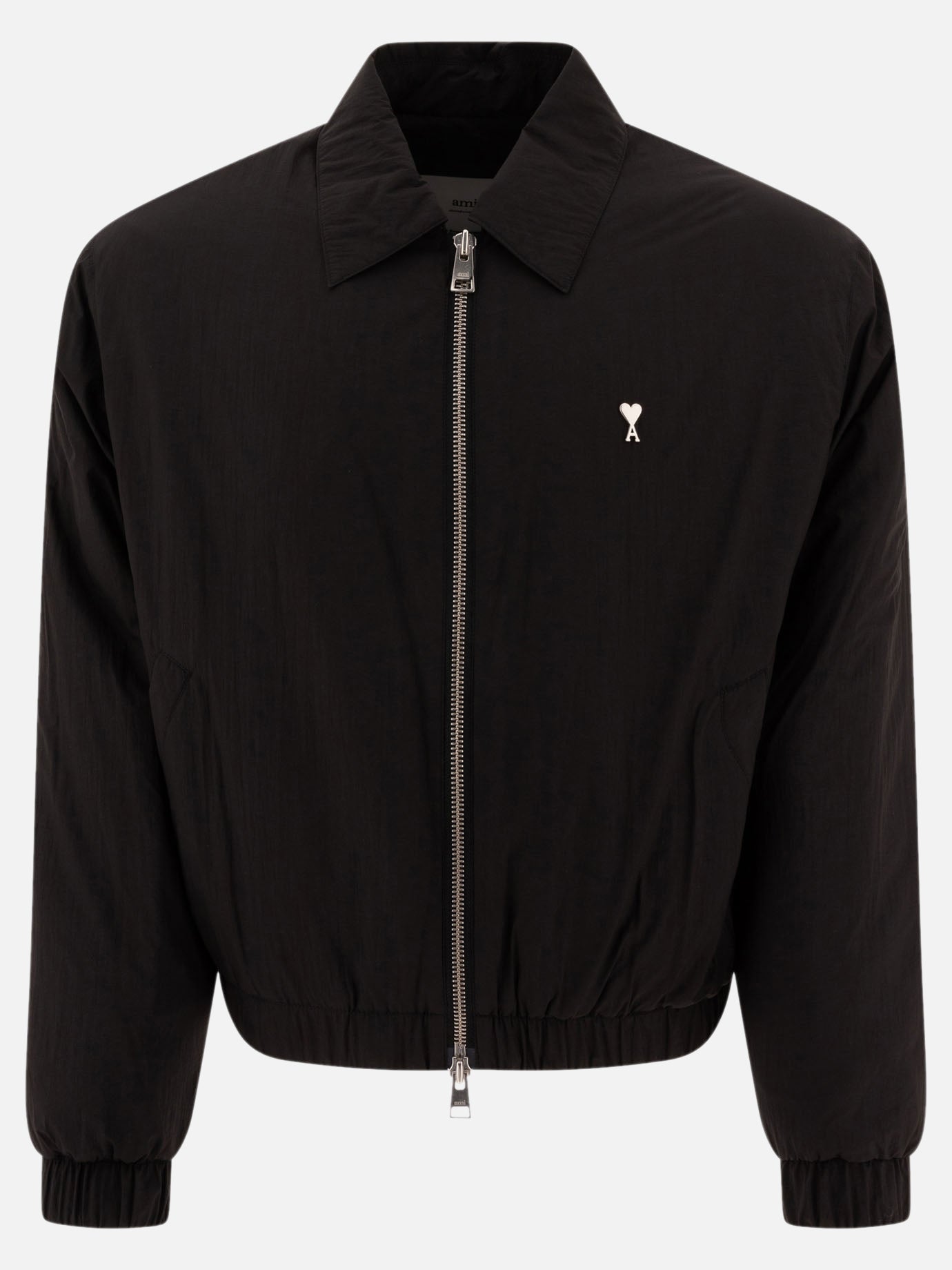 Bomber jackets Solid colour  Black - Ami Paris Men | PDP | VIETTI Online Store | Zoom-Modal

