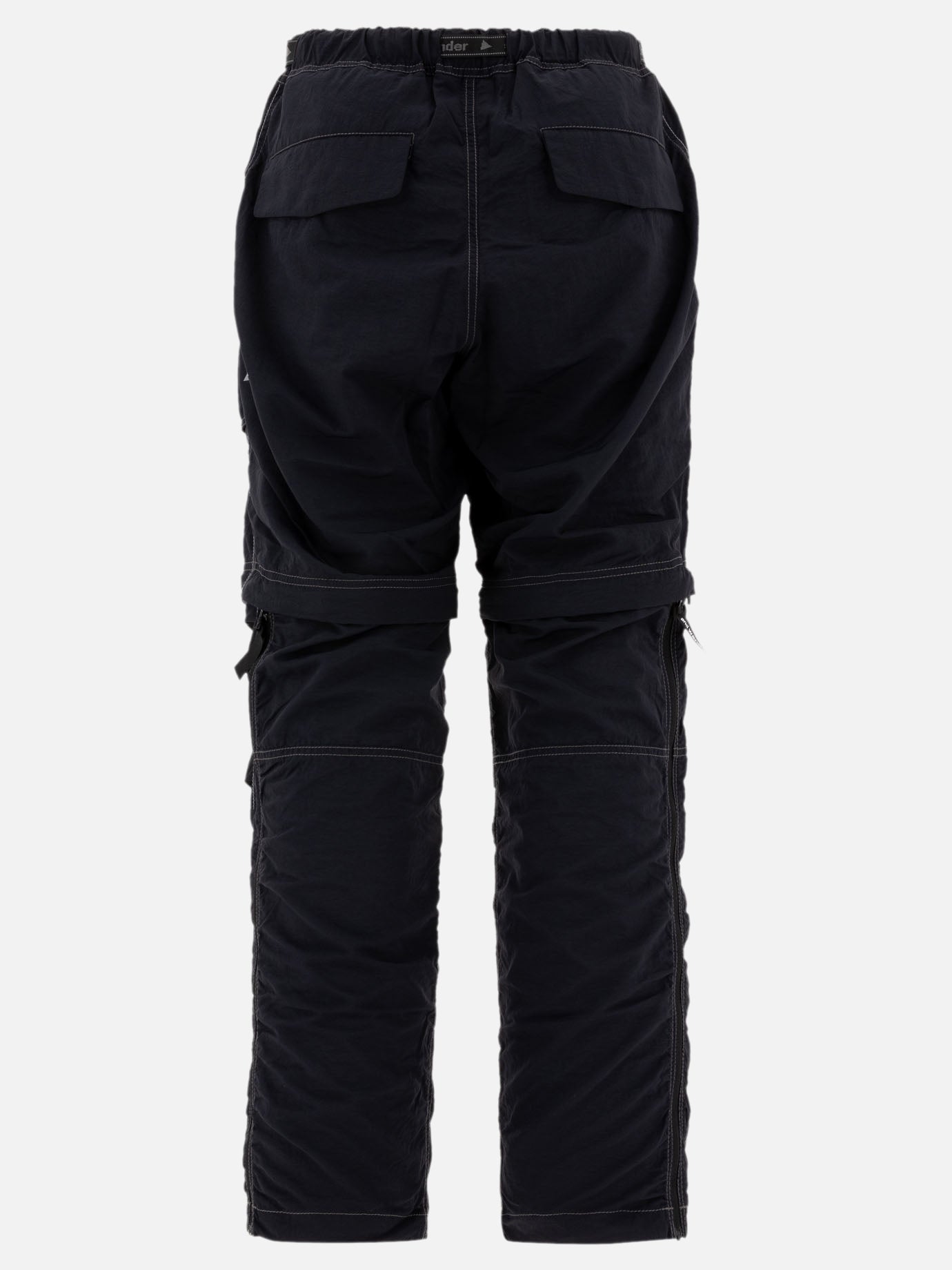 and Wander "NY Taffeta Hiker 2Way" trousers Black