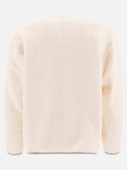 Fleece jackets Solid colour  White - and Wander Men | PLP | VIETTI Online Store | 2
