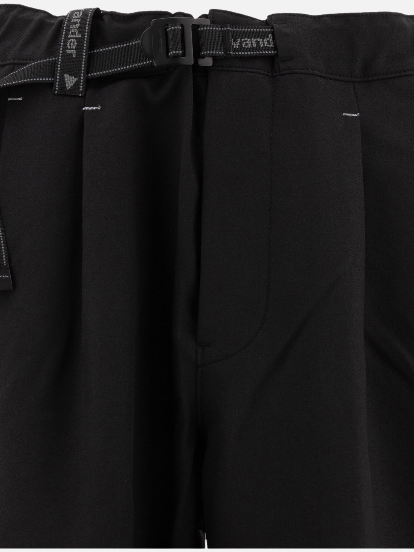 and Wander Pleated trousers Black