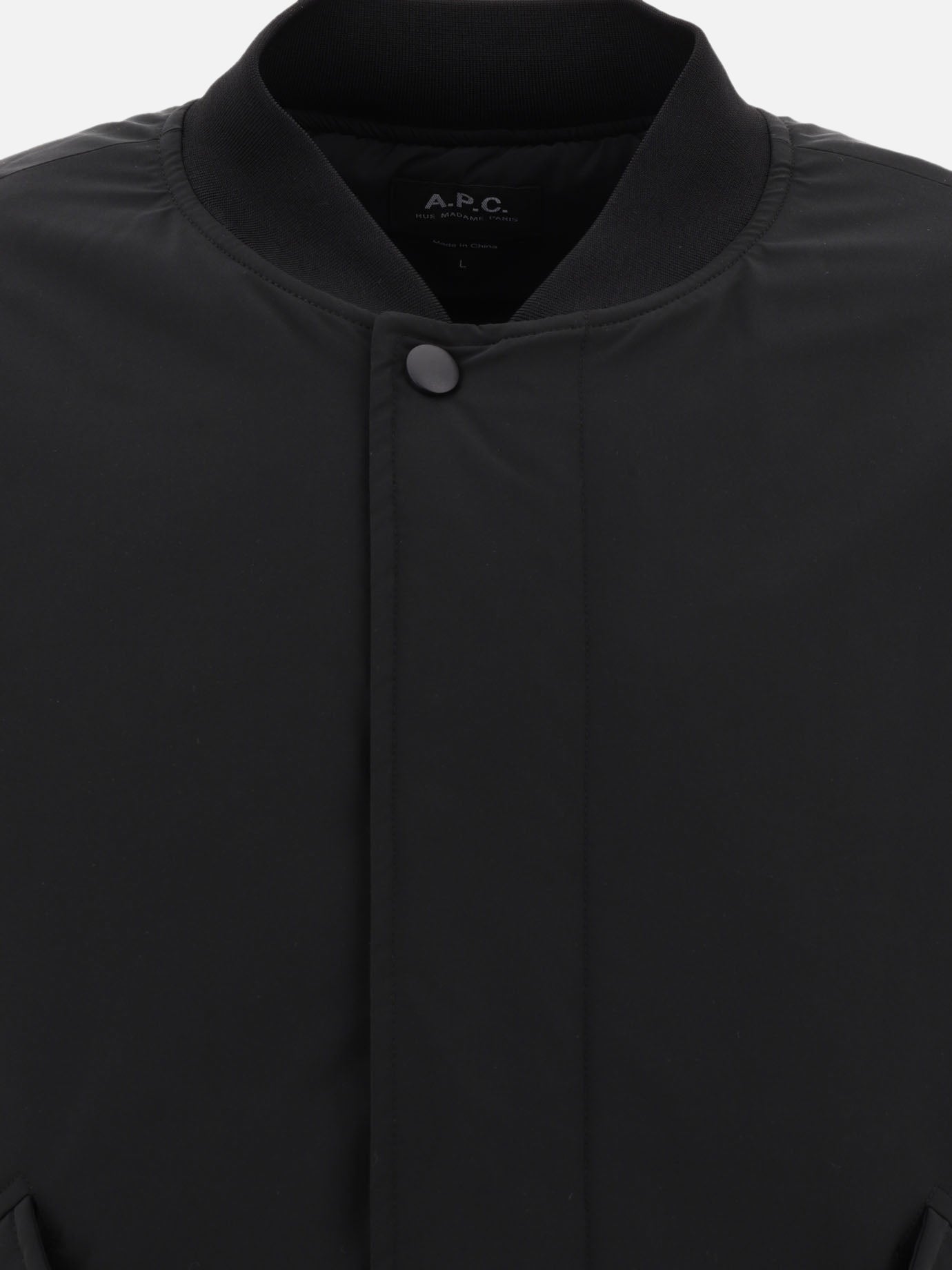 Bomber jackets Solid colour  Black - A.P.C. Men | PDP | VIETTI Online Store | Zoom-Modal_3
