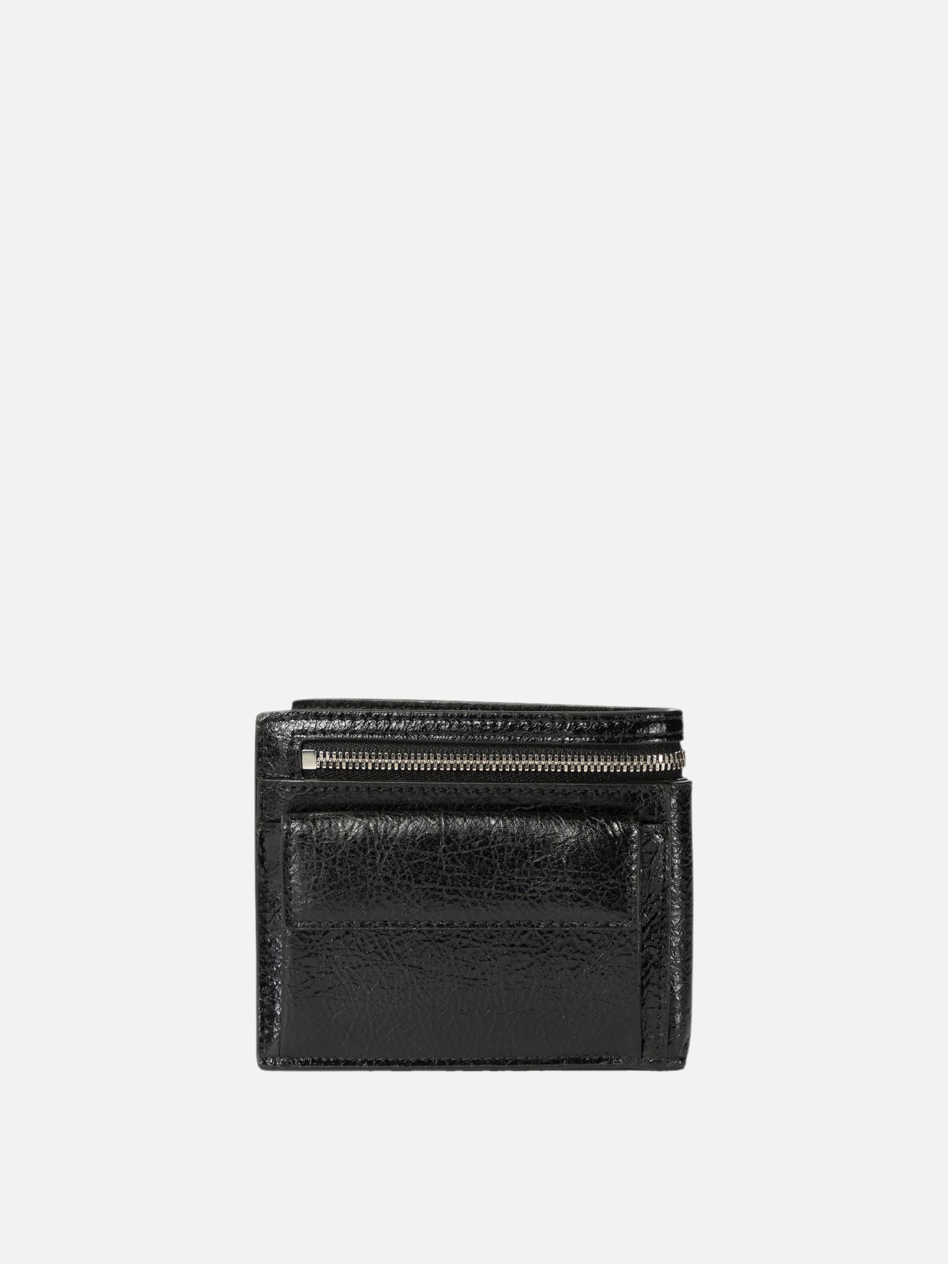 Balenciaga "Superbusy" square folded wallet Black