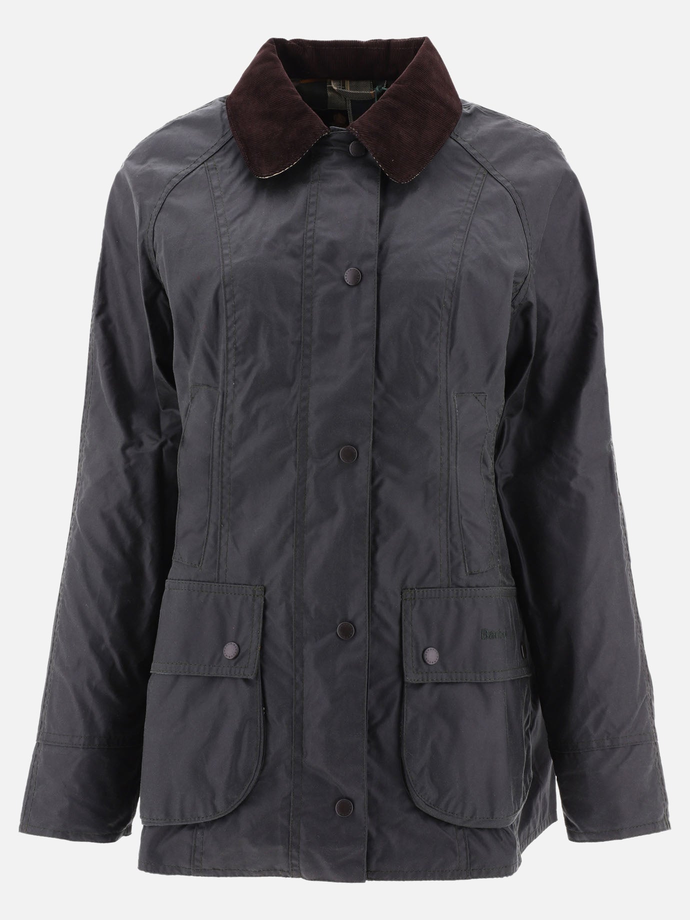 Quilted & Utility Jackets Solid colour  Green - Barbour Women | PDP | VIETTI Online Store | thumbnail