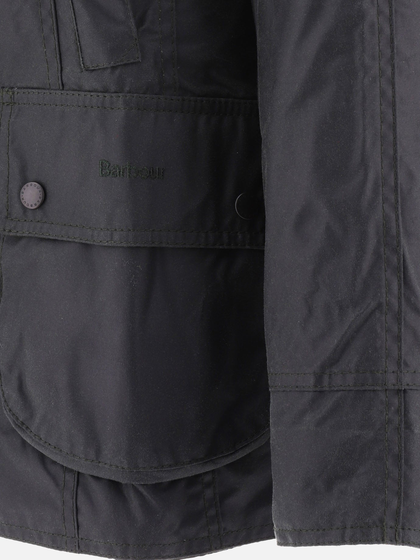 Quilted & Utility Jackets Solid colour  Green - Barbour Women | PDP | VIETTI Online Store | thumbnail_3