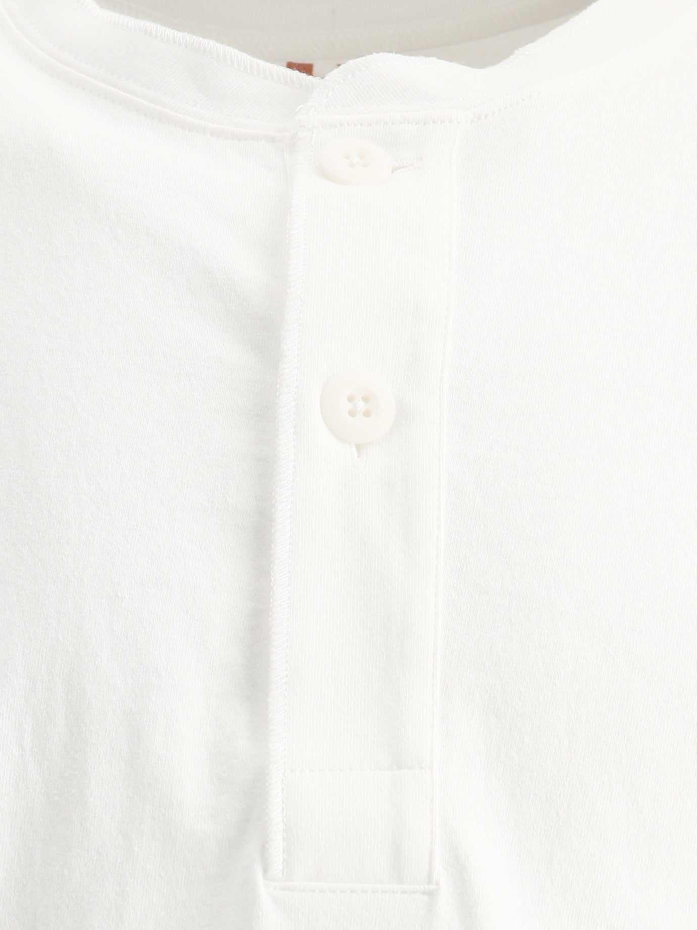 T-shirt serafino Solid colour  Bianco - Beams Plus Uomo | PDP | VIETTI Online Store | thumbnail_13