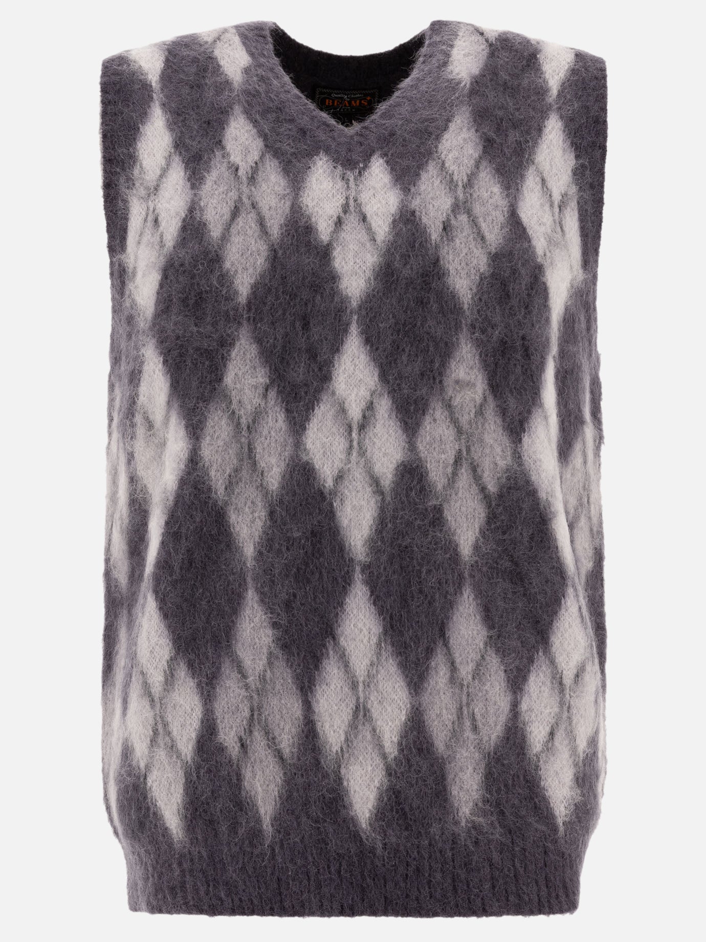 Gilet Argyle  Grigio - Beams Plus Uomo | PDP | VIETTI Online Store | Zoom-Modal
