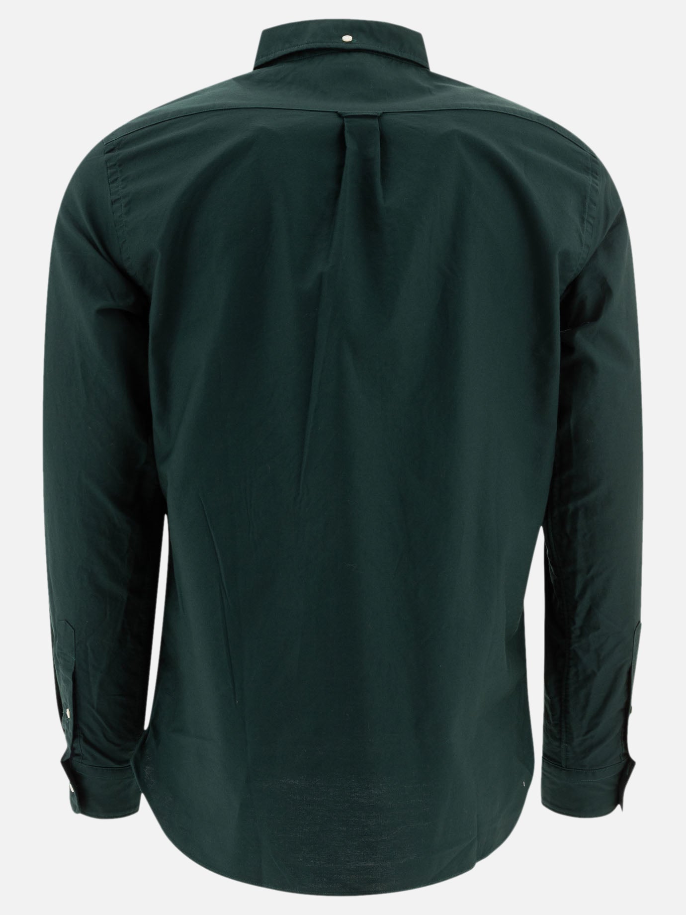 Camicie casual Solid colour  Verde - Beams Plus Uomo | PDP | VIETTI Online Store | Zoom-Modal_2
