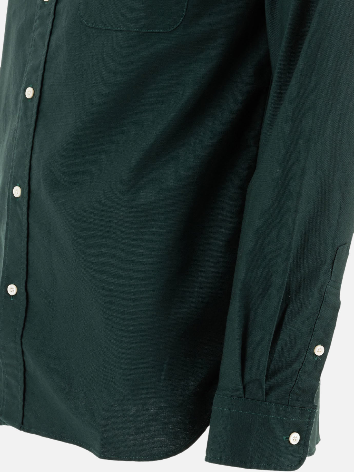 Camicie casual Solid colour  Verde - Beams Plus Uomo | PDP | VIETTI Online Store | Zoom-Modal_4
