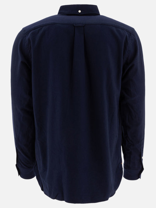 Beams Plus "BD Flannel Solid" Shirt 11588329_S Blue 2