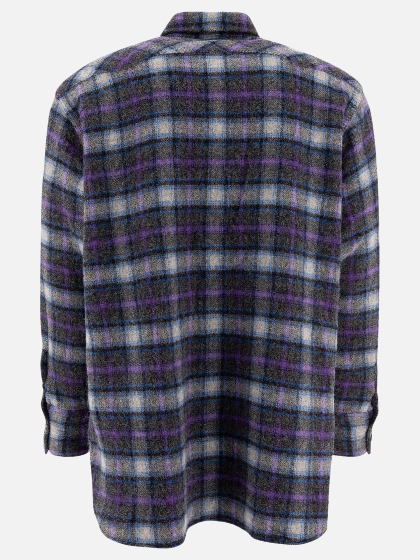 Camicie casual Check  Viola - Beams Plus Uomo | PDP | VIETTI Online Store | thumbnail_2