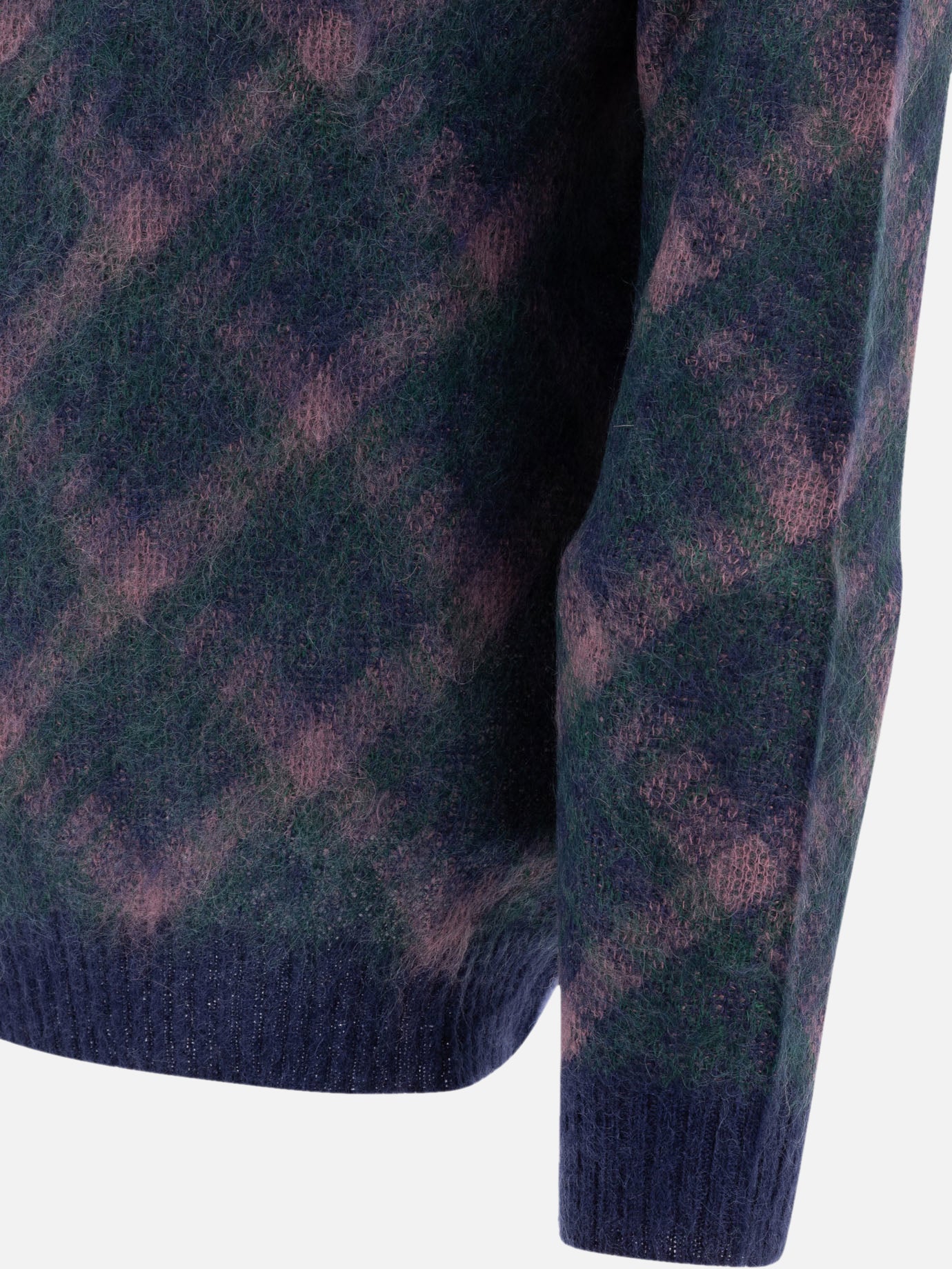 Polo con bottoni Check  Blu - Beams Plus Uomo | PDP | VIETTI Online Store | thumbnail_4