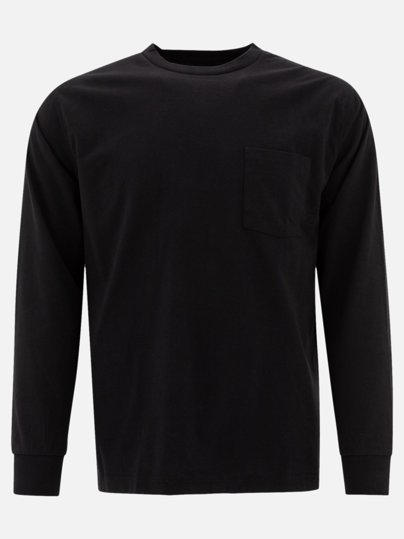 T-shirt girocollo Solid colour  Nero - Beams Plus Uomo | PDP | VIETTI Online Store | Zoom-Modal
