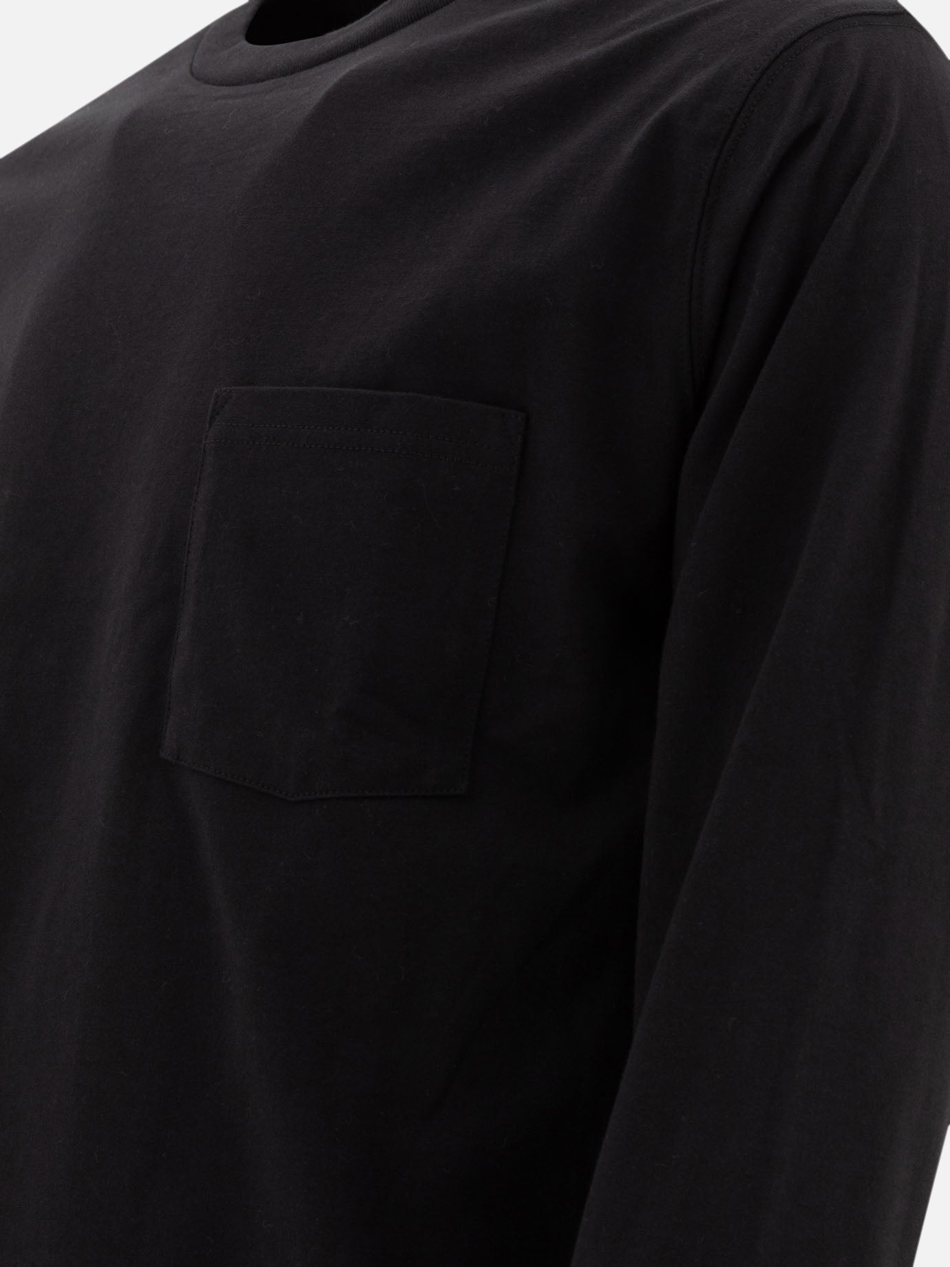T-shirt girocollo Solid colour  Nero - Beams Plus Uomo | PDP | VIETTI Online Store | thumbnail_4