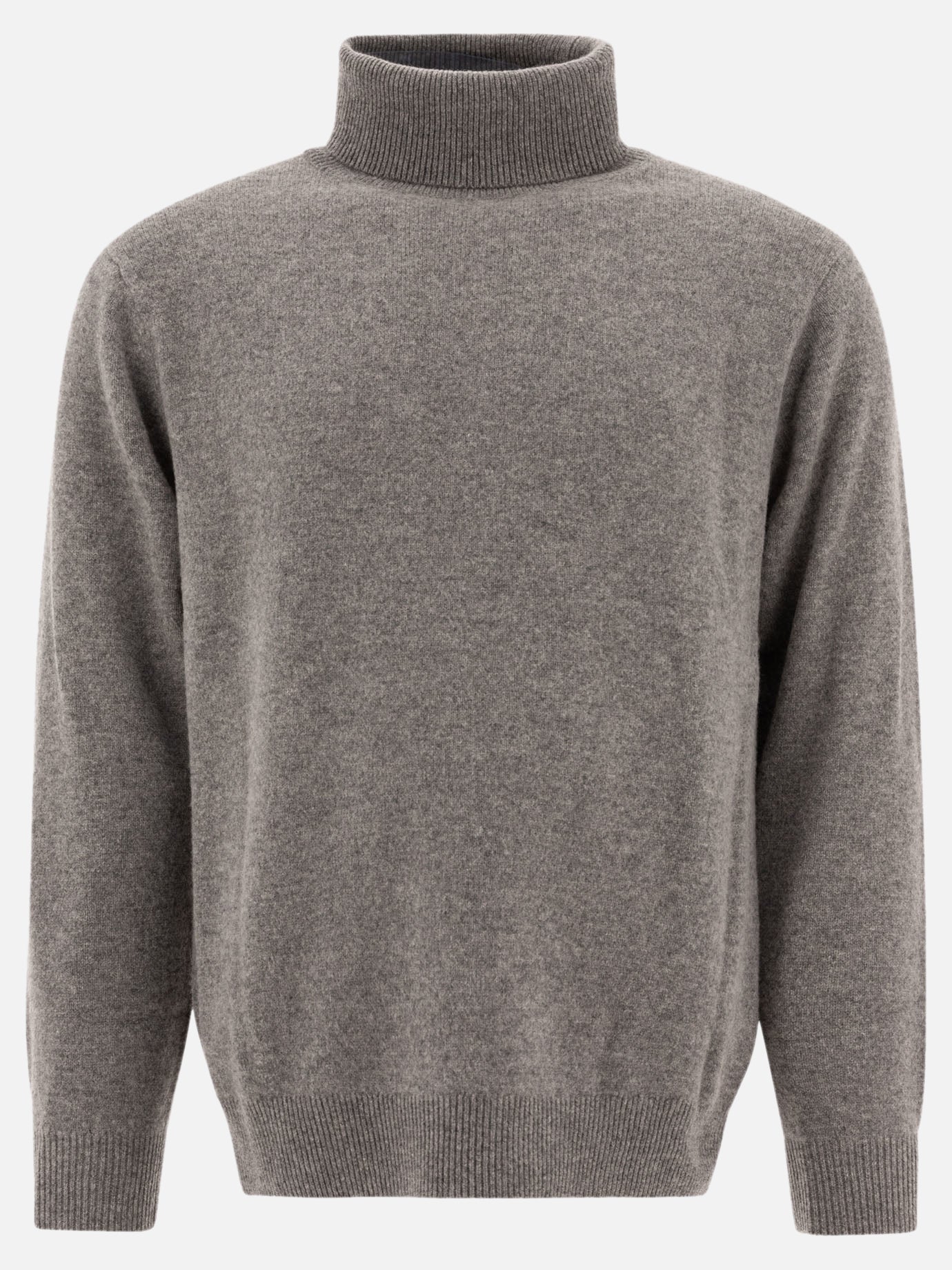 Turtleneck sweaters Solid colour  Grey - Beams Plus Men | PDP | VIETTI Online Store | Zoom-Modal
