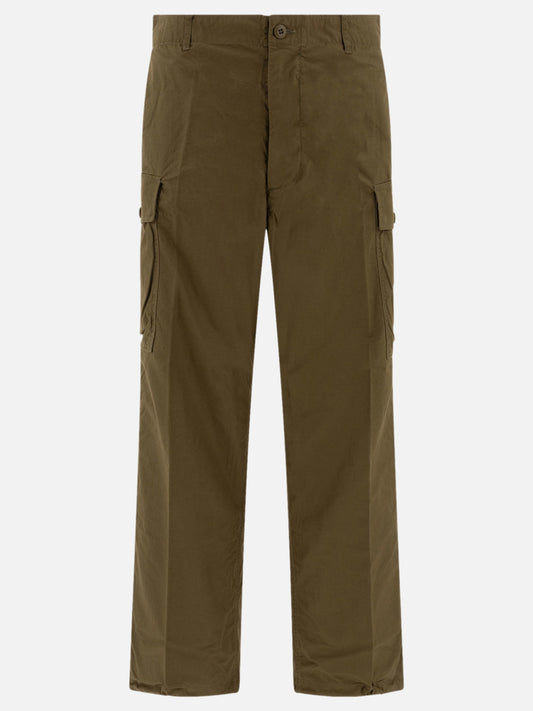Beams Plus Cargo trousers 13108542_S Green 1