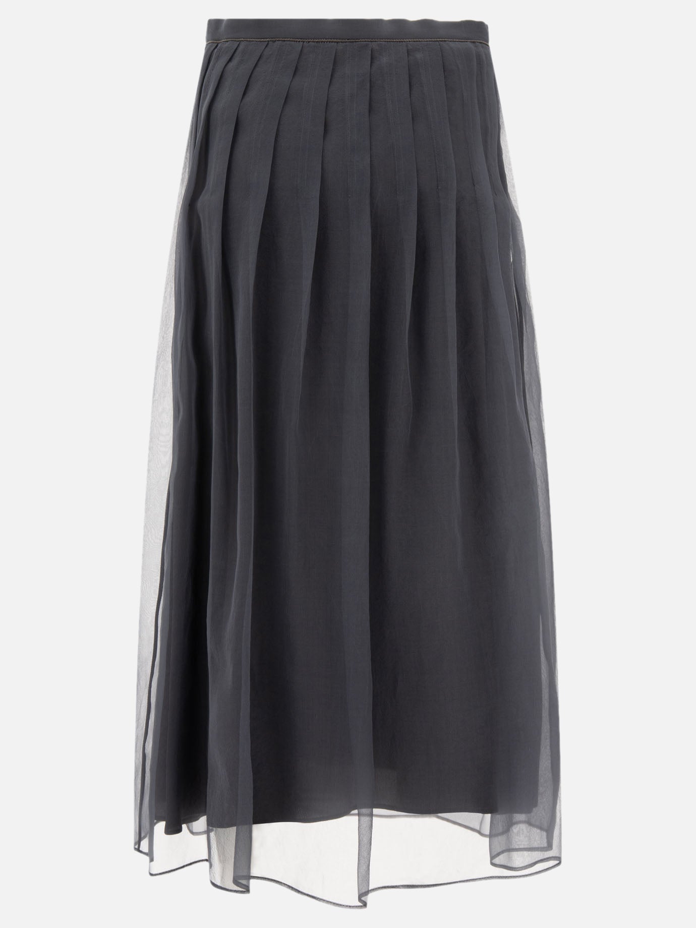 "Pleated Midi" skirt