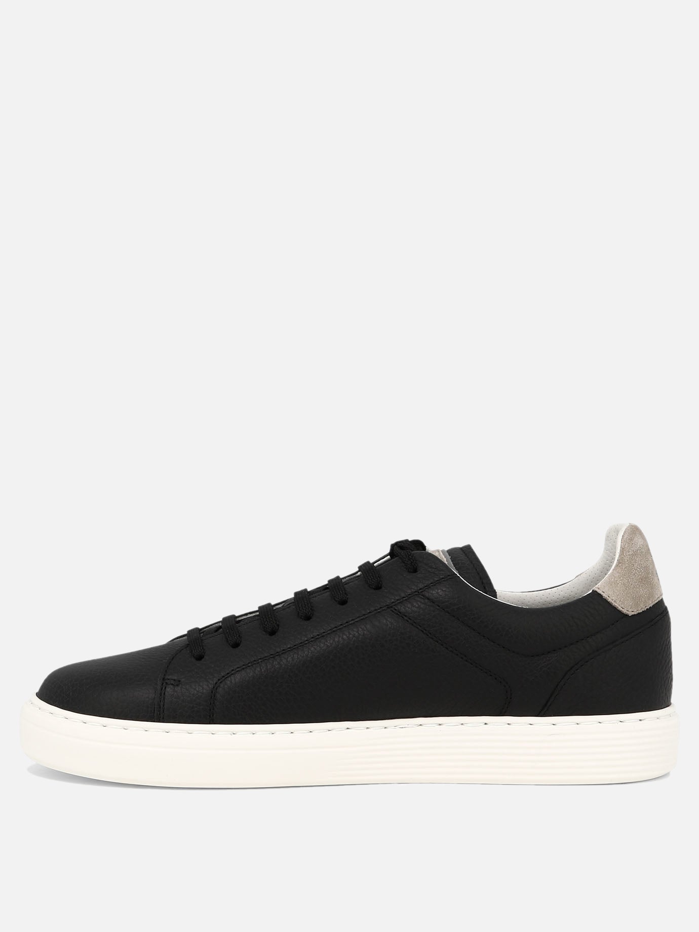 Grained calfskin sneakers