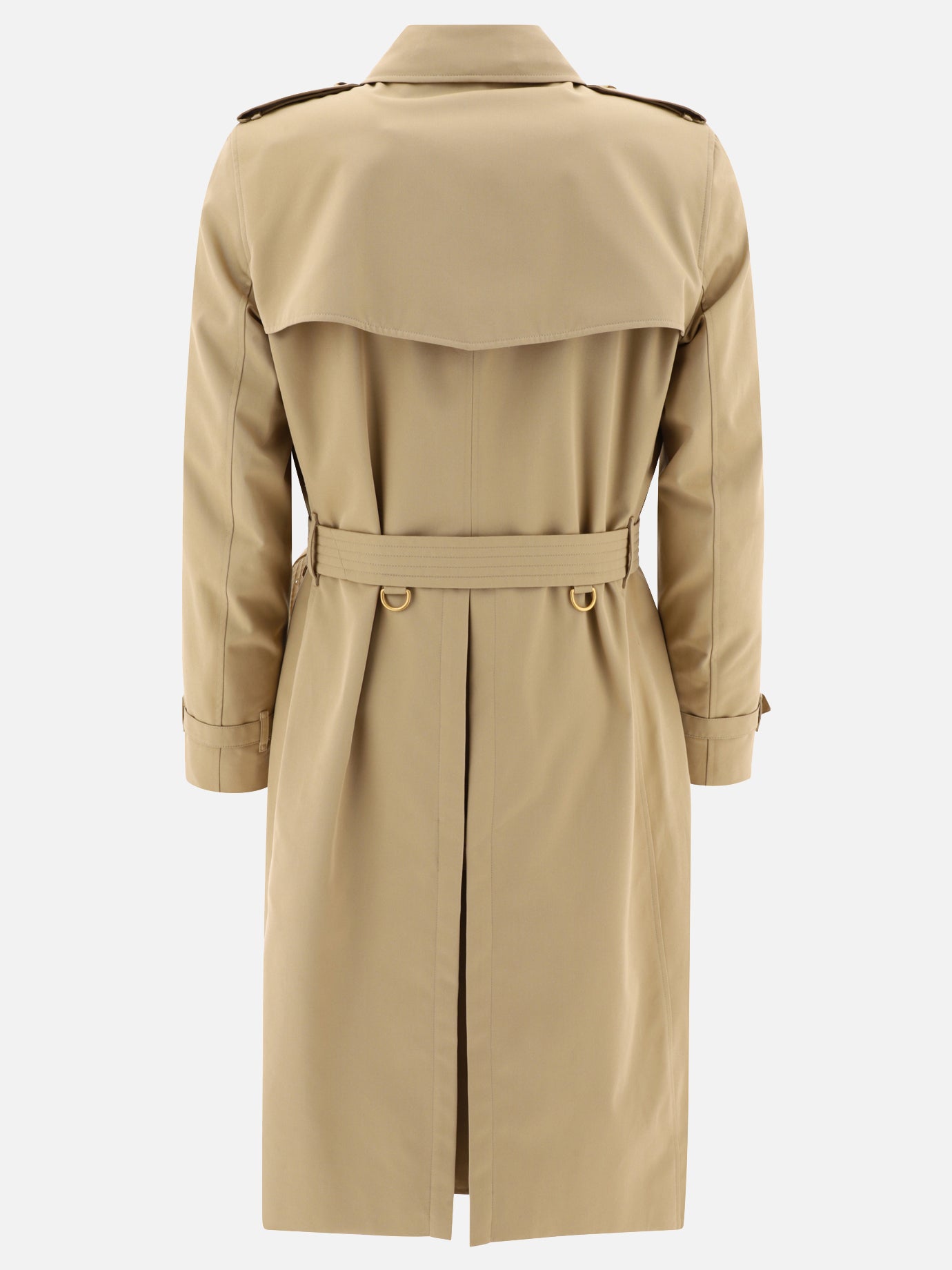 Raincoats & Trench coats Solid colour  Beige - Burberry Men | PDP | VIETTI Online Store | thumbnail_2
