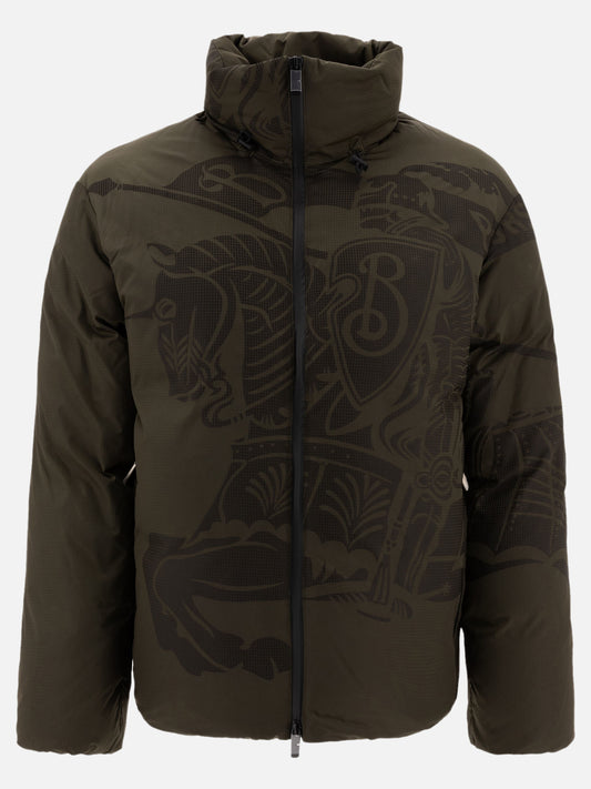 Down jackets Logo  Green - Burberry Men | PLP | VIETTI Online Store 

