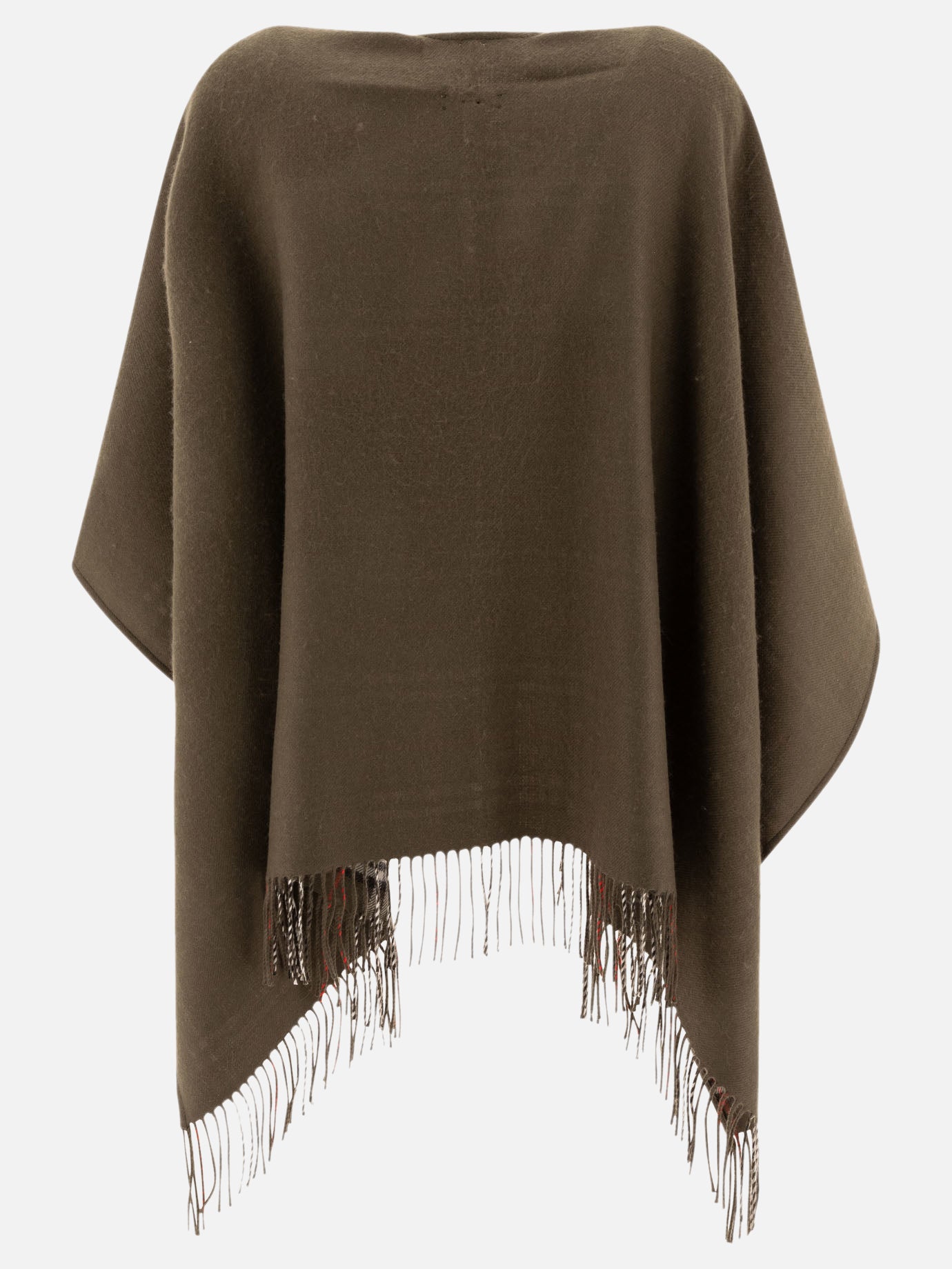 Capes 100% merino wool  Green - Burberry Women | PDP | VIETTI Online Store | thumbnail_3