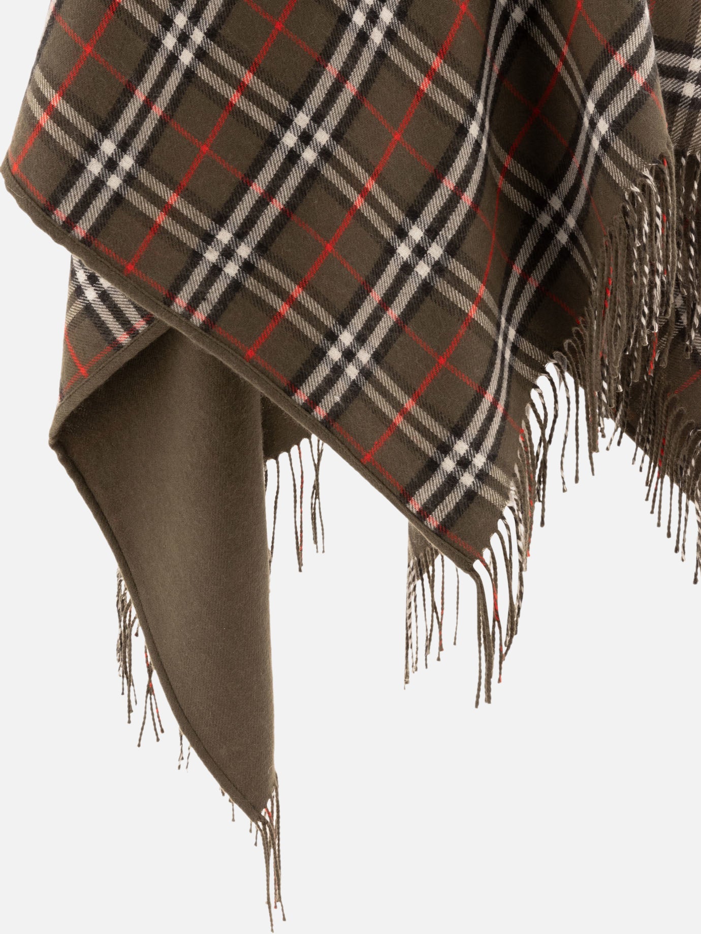 Capes 100% merino wool  Green - Burberry Women | PDP | VIETTI Online Store | Zoom-Modal_6
