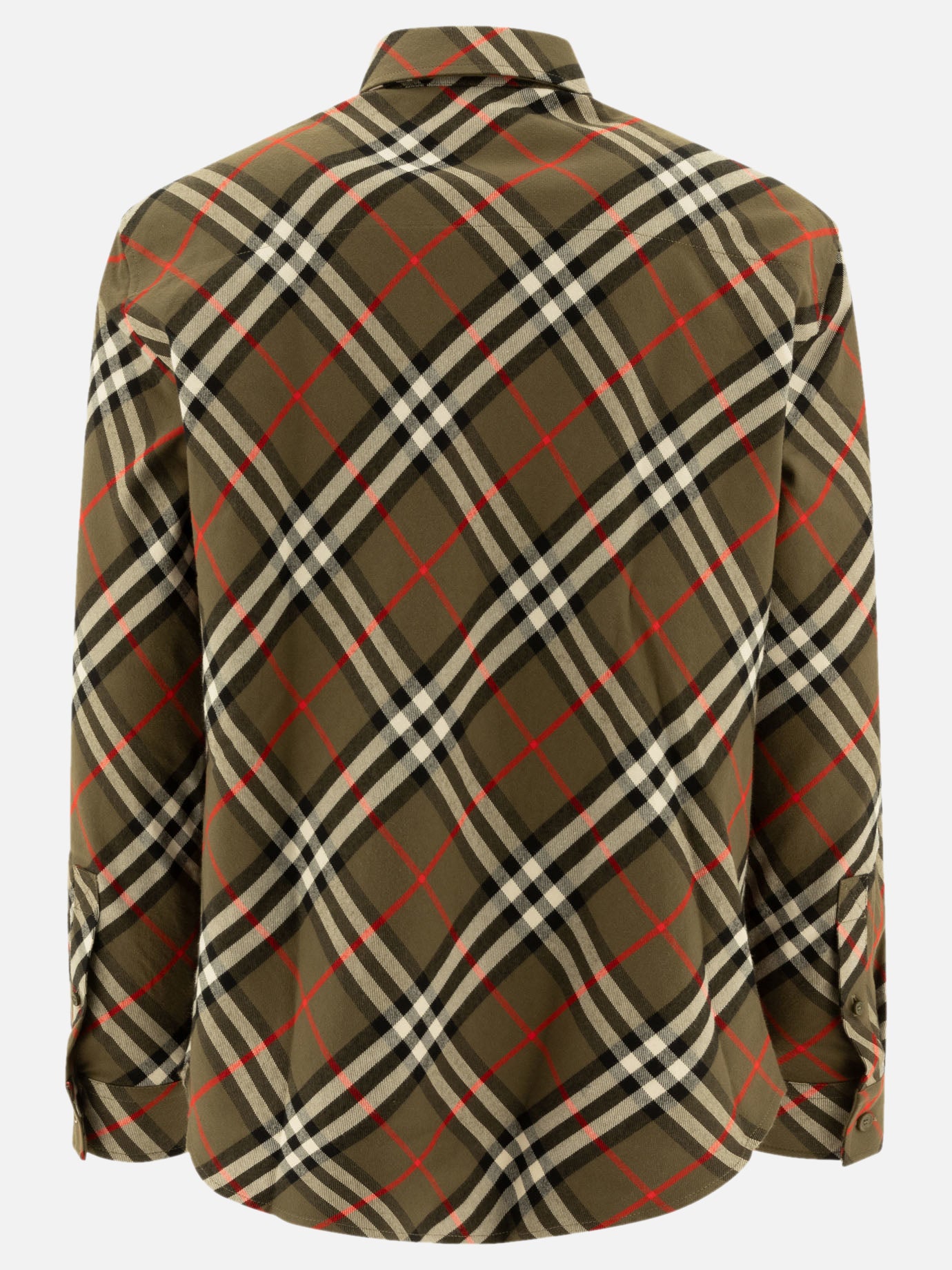 Burberry Check shirt Green