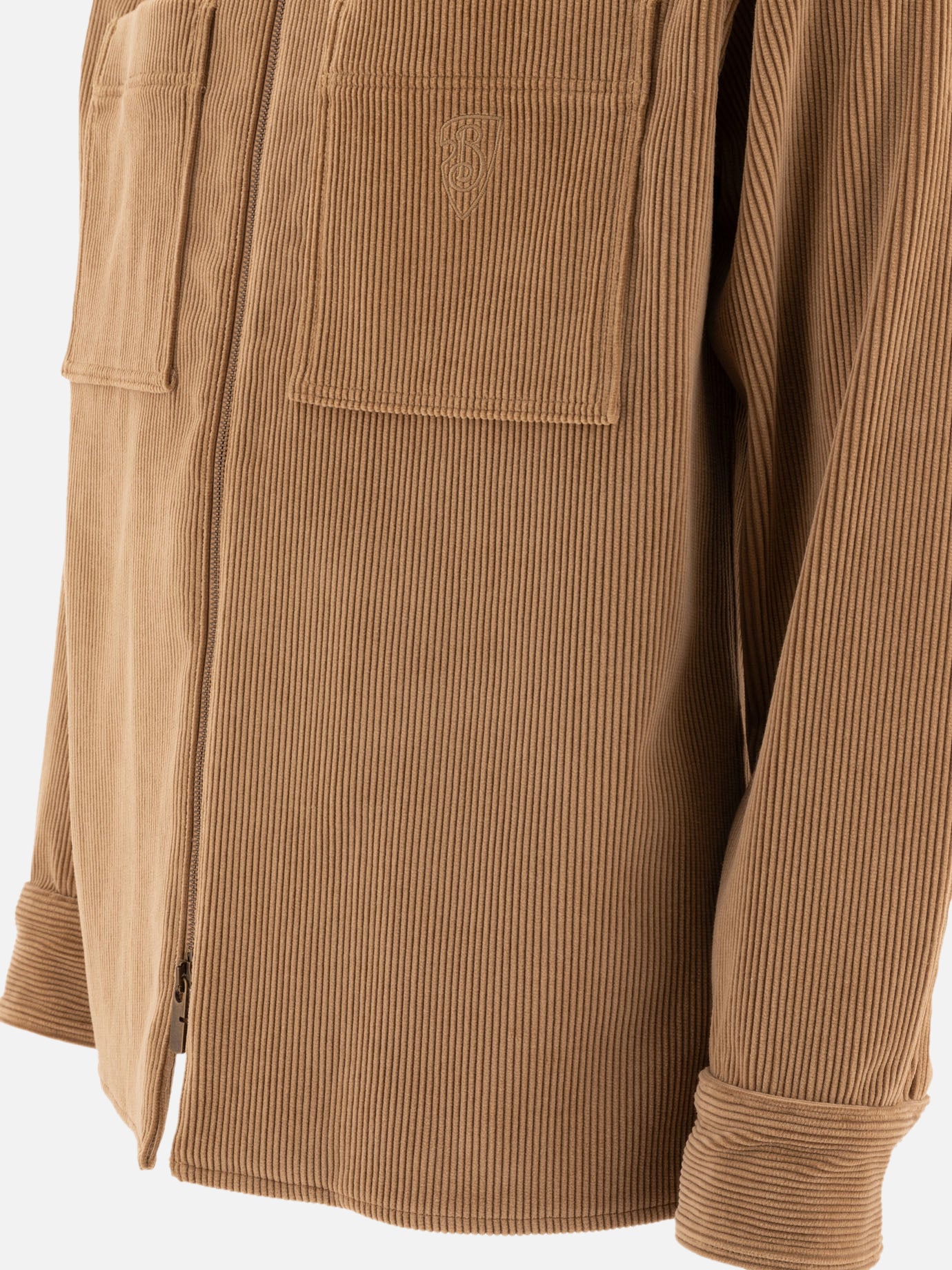 Burberry Corduroy overshirt Brown