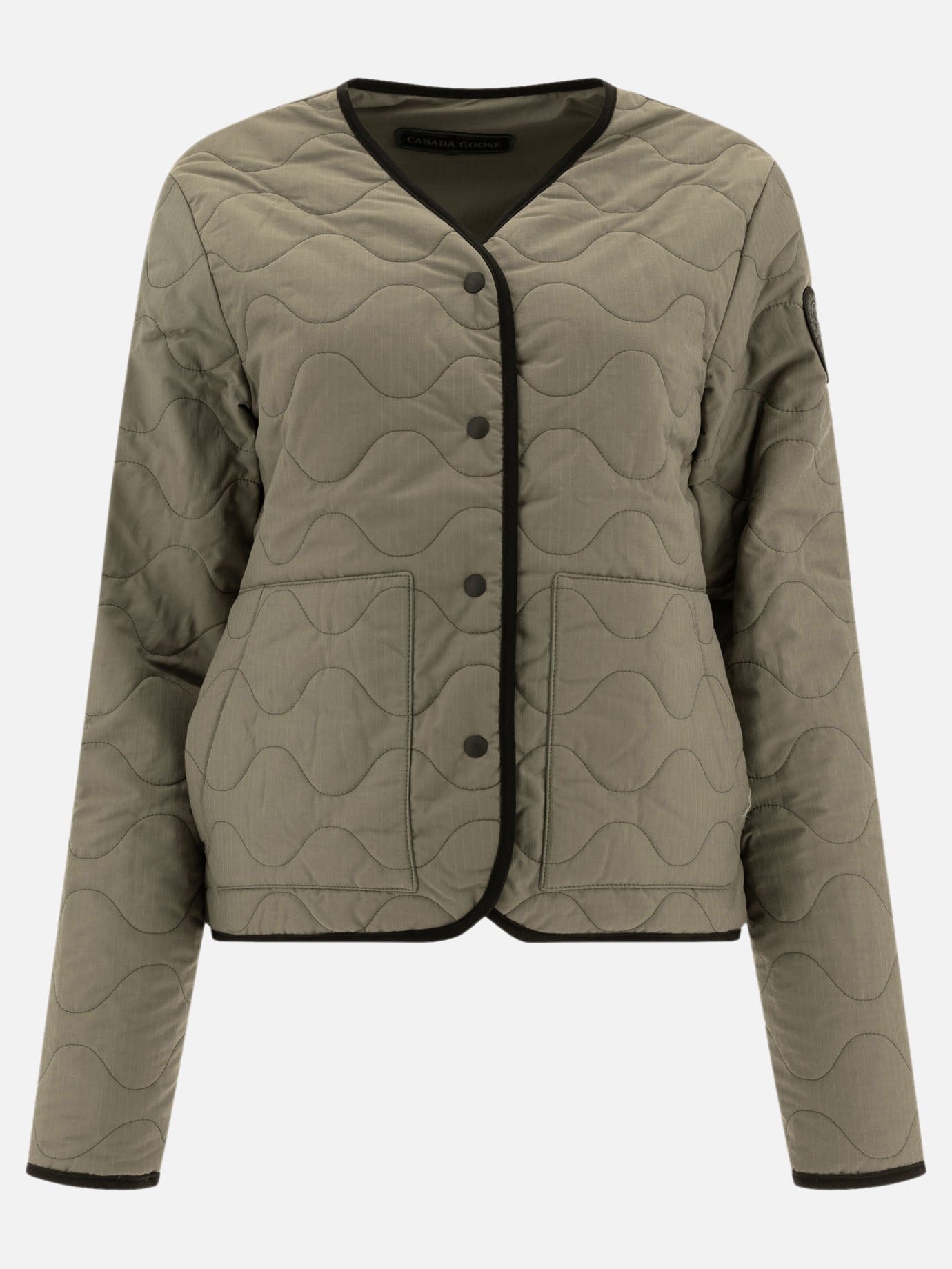 Quilted & Utility Jackets Solid colour  Green - Canada Goose Women | PDP | VIETTI Online Store | Zoom-Modal
