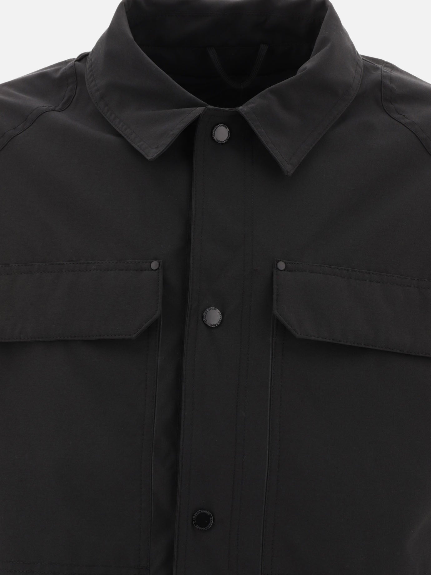 Short coats Solid colour  Black - Canada Goose Men | PDP | VIETTI Online Store | thumbnail_3