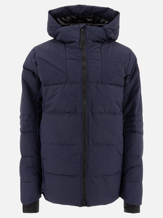 Down jackets Solid colour  Blue - Canada Goose Men | PLP | VIETTI Online Store 
