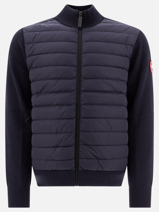 Down jackets Solid colour  Blue - Canada Goose Men | PLP | VIETTI Online Store 
