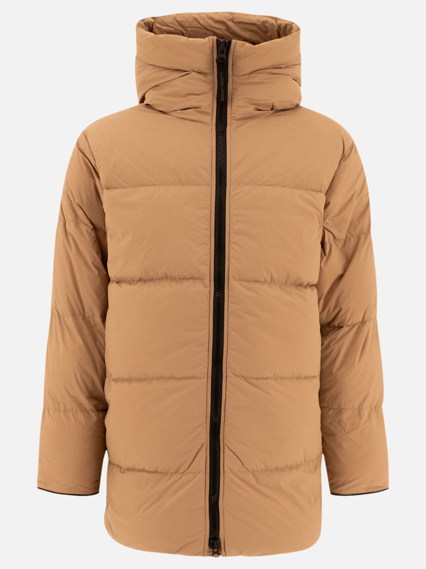 Down jackets Solid colour  Beige - Canada Goose Men | PDP | VIETTI Online Store | thumbnail