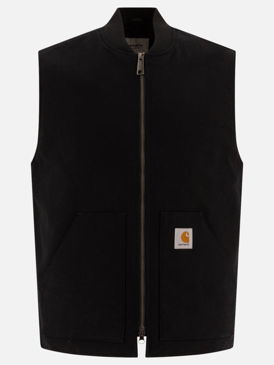 Vest jackets Solid colour  Black - Carhartt WIP Men | PLP | VIETTI Online Store 
