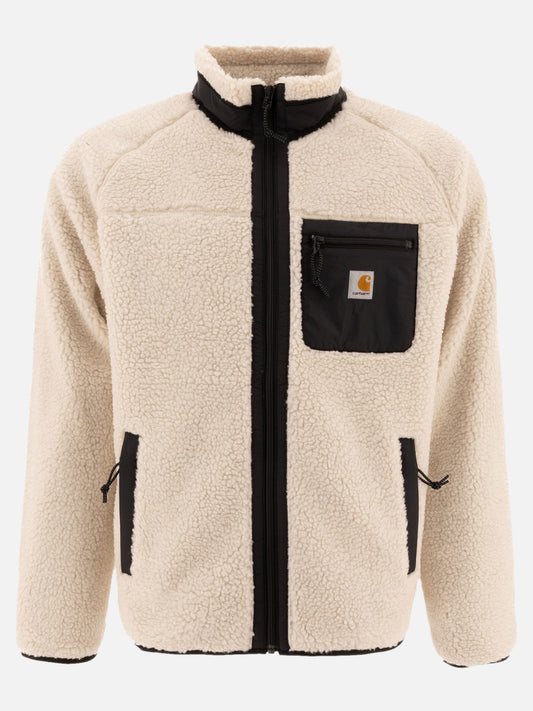 Carhartt WIP "Prentis" fleece jacket White