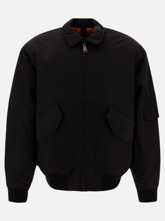 Bomber jackets Solid colour  Black - Carhartt WIP Men | PLP | VIETTI Online Store 
