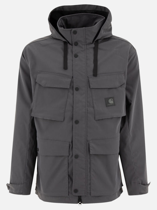 Quilted & Utility Jackets Solid colour  Grey - Carhartt WIP Men | PLP | VIETTI Online Store 
